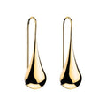 Weeping Woman Earring - Yellow Gold Plated E0139