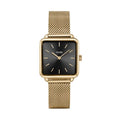 La Tétragone Watch Mesh, Black, Gold Colour