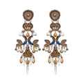 Ayala Bar - Gold Bohemian Earrings Gold Totem Set, Orla N2251