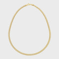 9ct Gold Silver Filled 45cm Chain M3304
