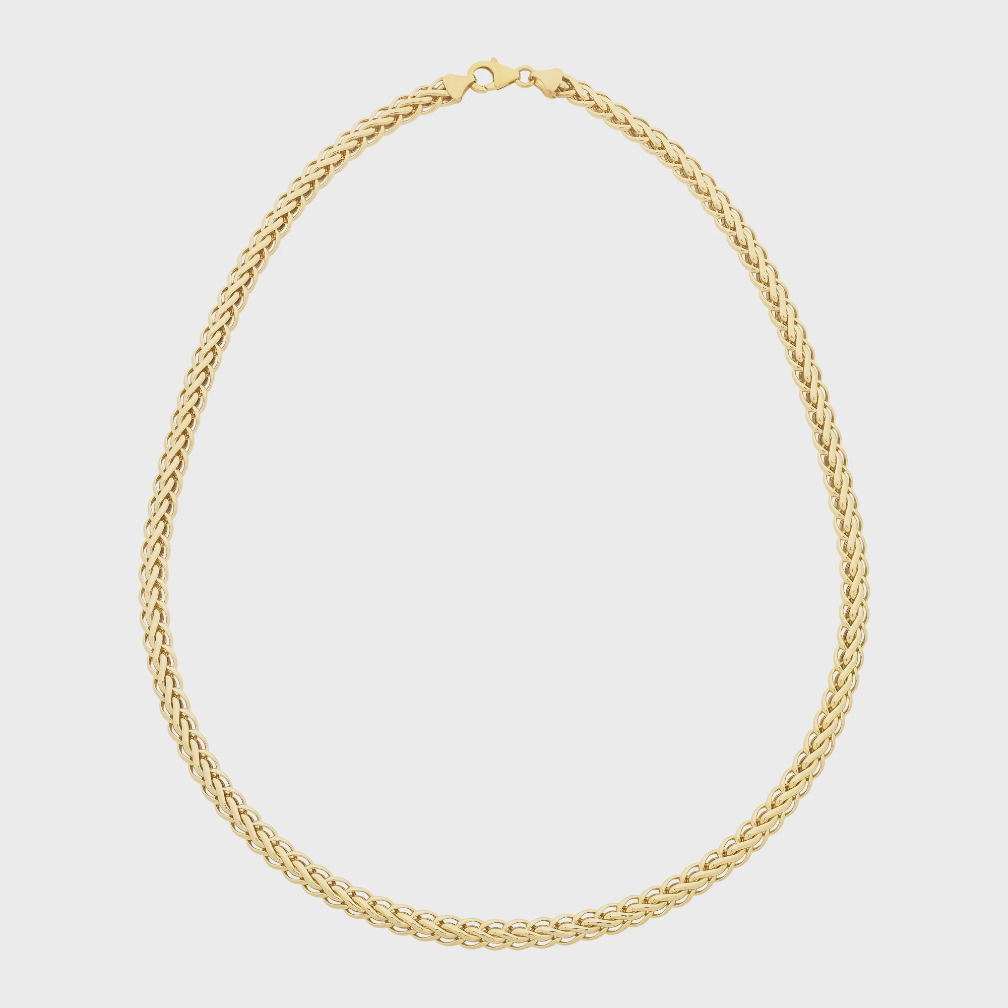 9ct Gold Silver Filled 45cm Chain M3304
