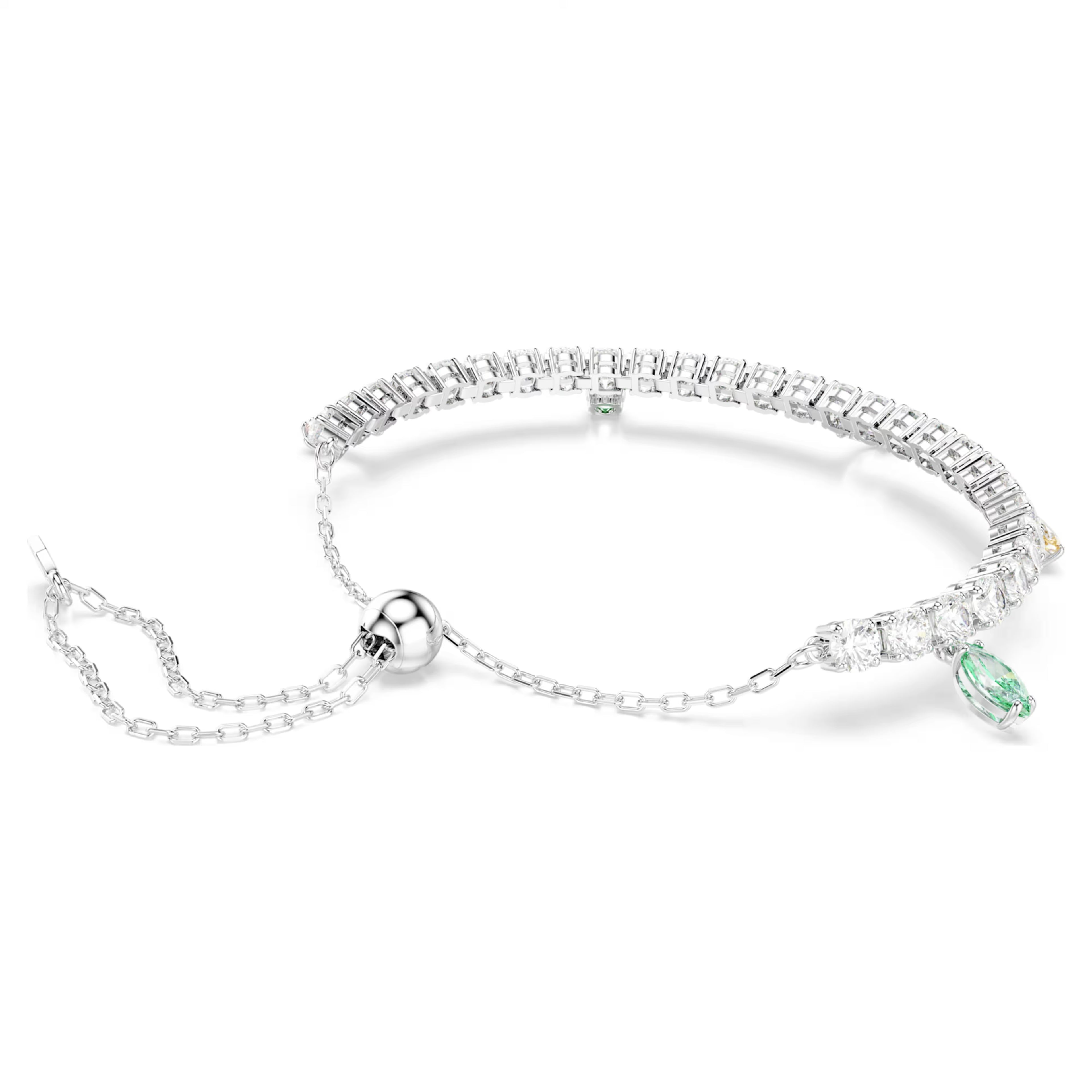 Ariana Grande x Swarovski bracelet Mixed cuts, Multicoloured, Rhodium plated 5742463