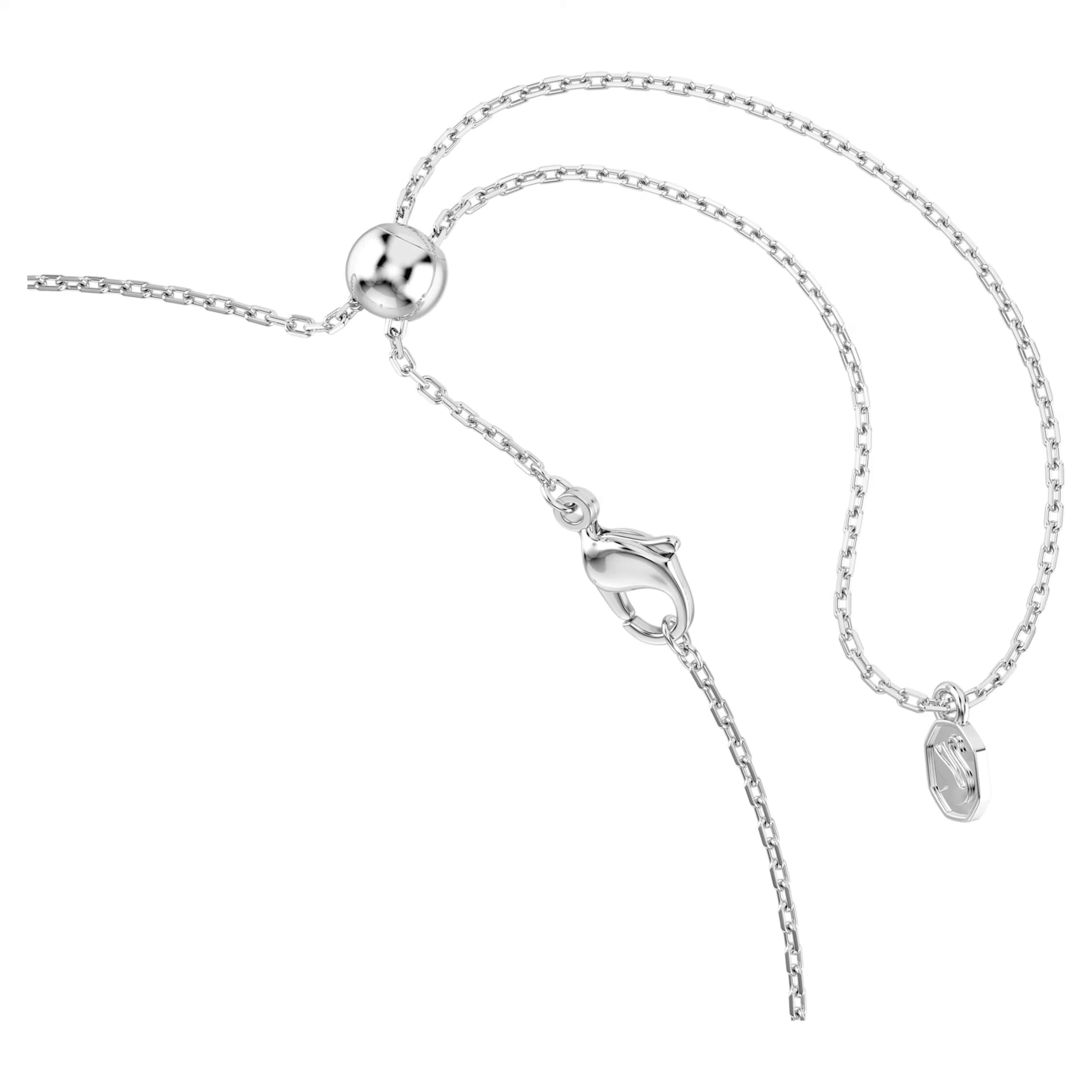 Ariana Grande x Swarovski choker Mixed cuts, Flower, Multicoloured, Rhodium plated 5749189