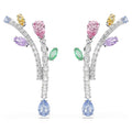 Ariana Grande x Swarovski drop earrings Mixed cuts, Multicolored, Rhodium plated 5737426