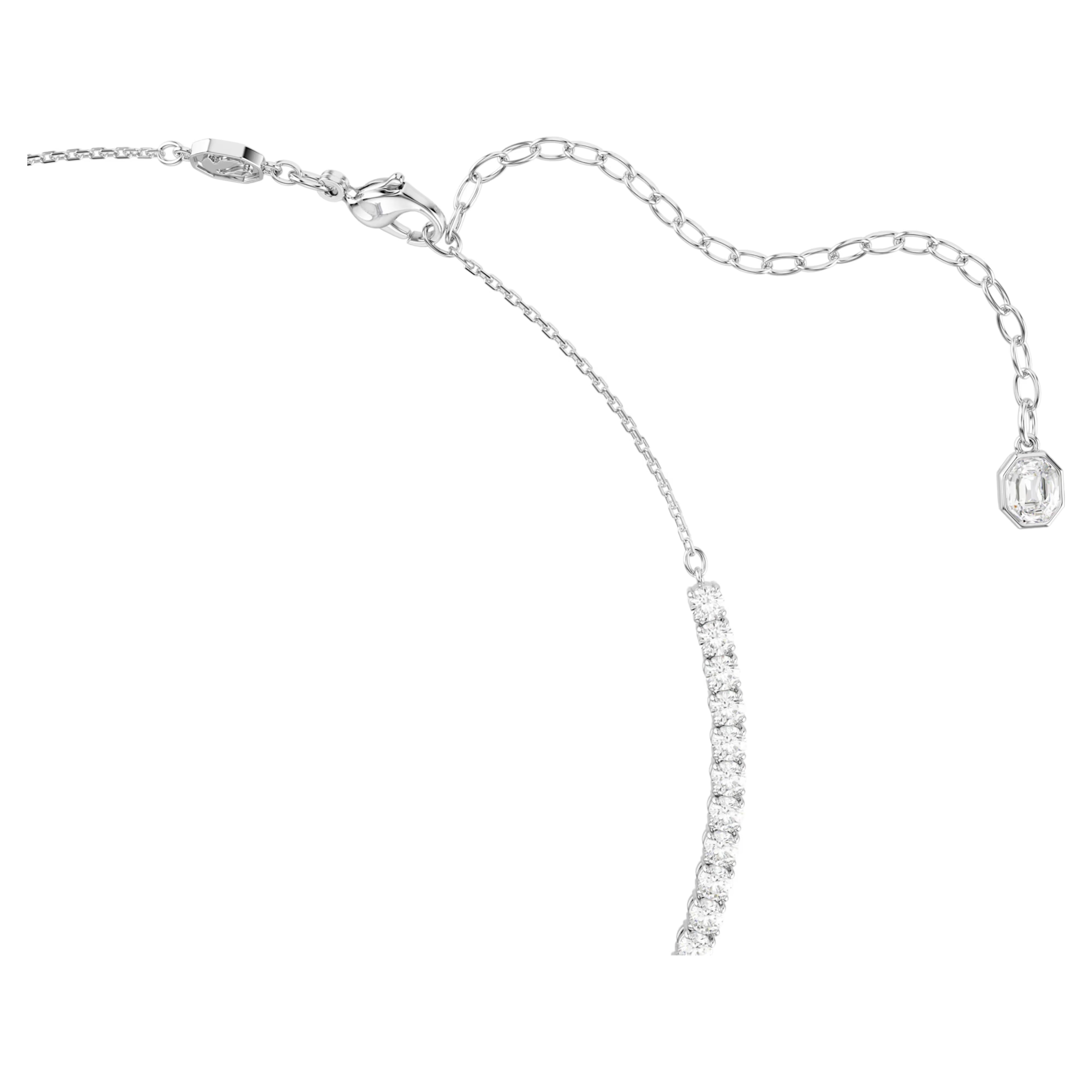Ariana Grande x Swarovski necklace Mixed cuts, Dragonfly, Multicoloured, Rhodium plated 5737424