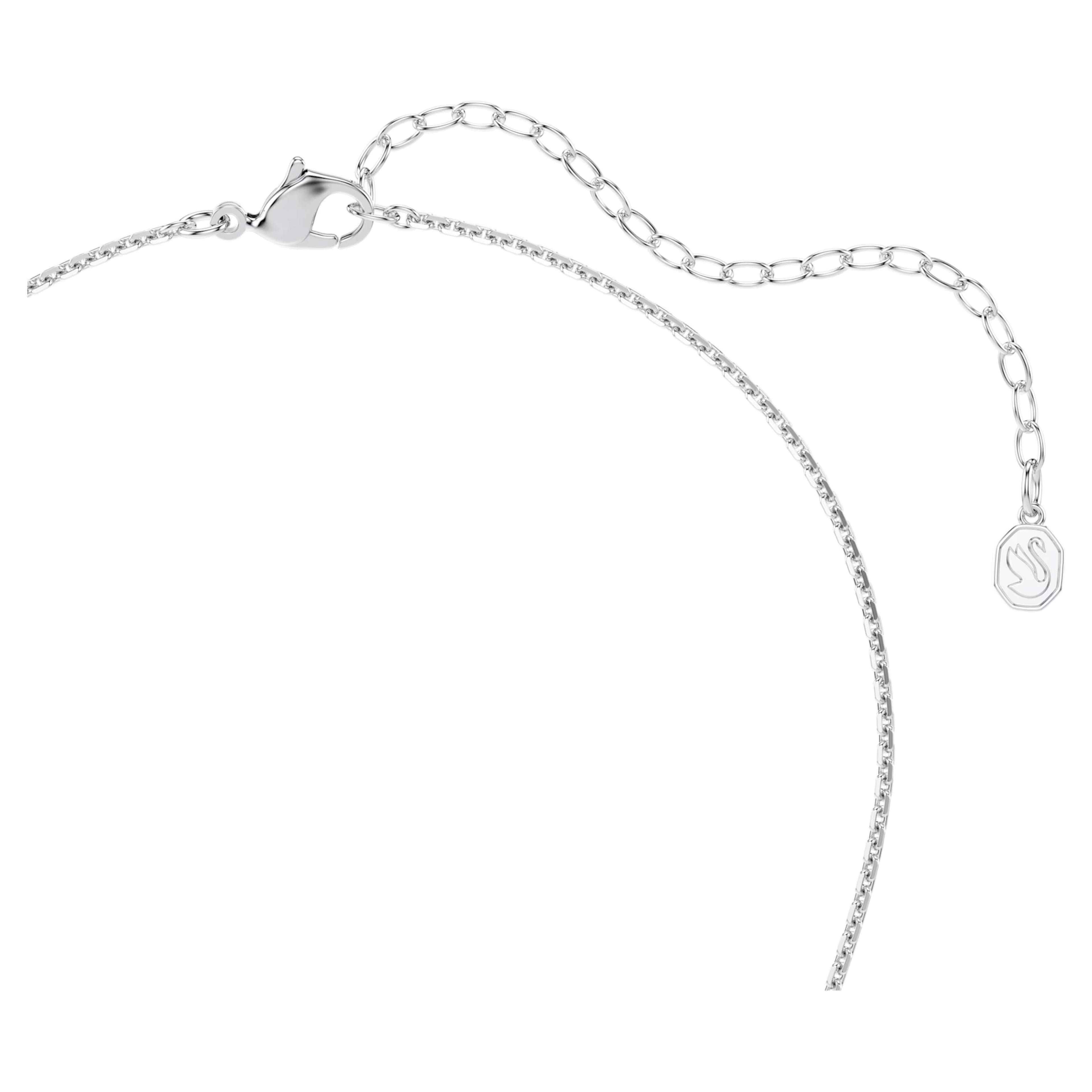 Ariana Grande x Swarovski set Crystal pearl, Round cut, Flower, White, Rhodium plated 5749180