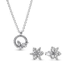 Herbarium Necklace and Earring Gift Set B802069-45