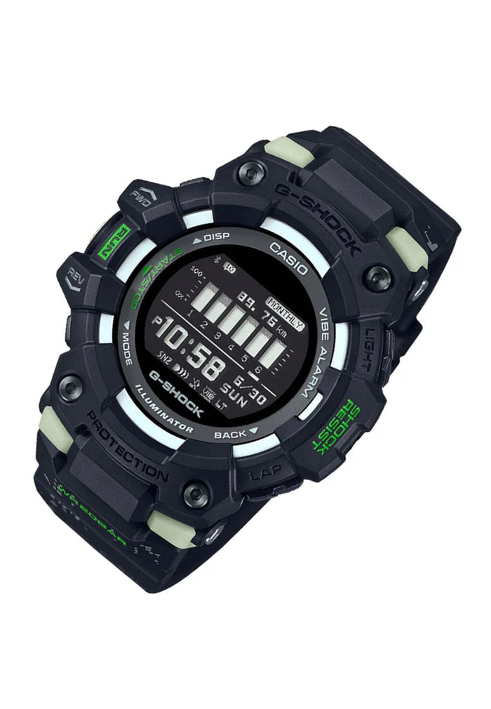 CASIO  G-SHOCK GREEN BLACK GBD-100-1DR