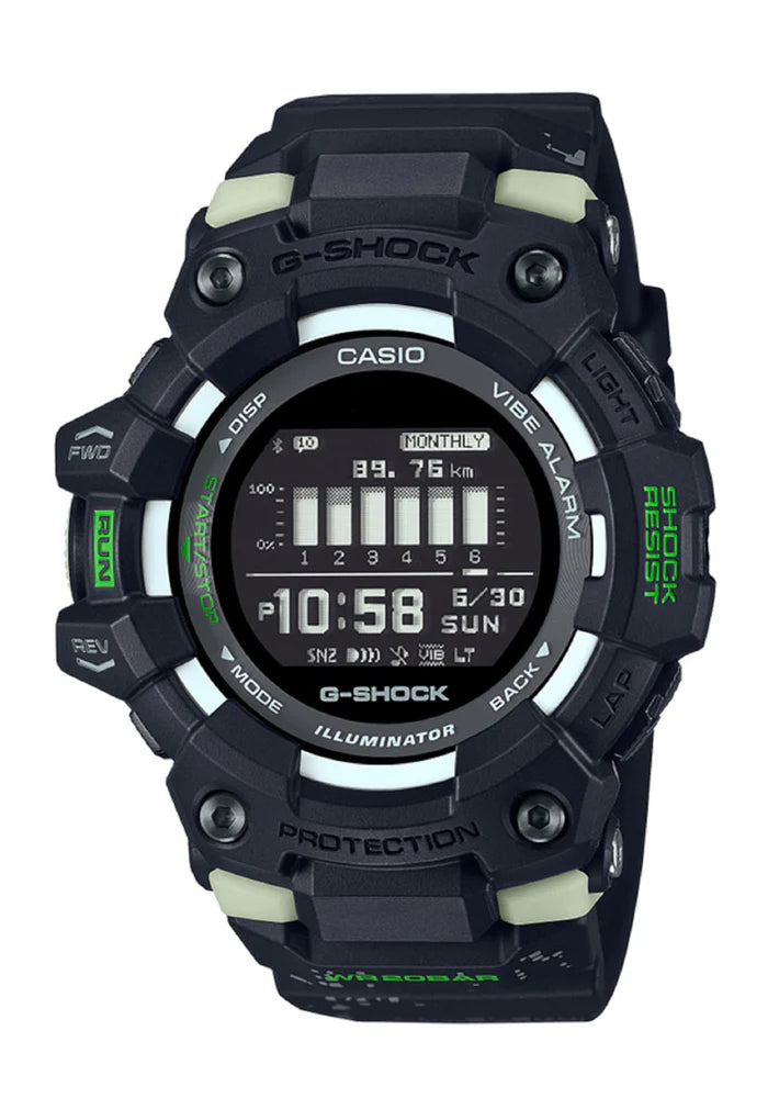 CASIO  G-SHOCK GREEN BLACK GBD-100-1DR