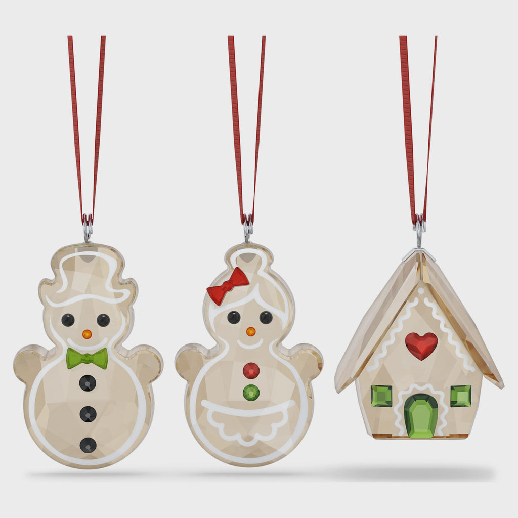Holiday Cheers Gingerbread Ornament Set 5701511