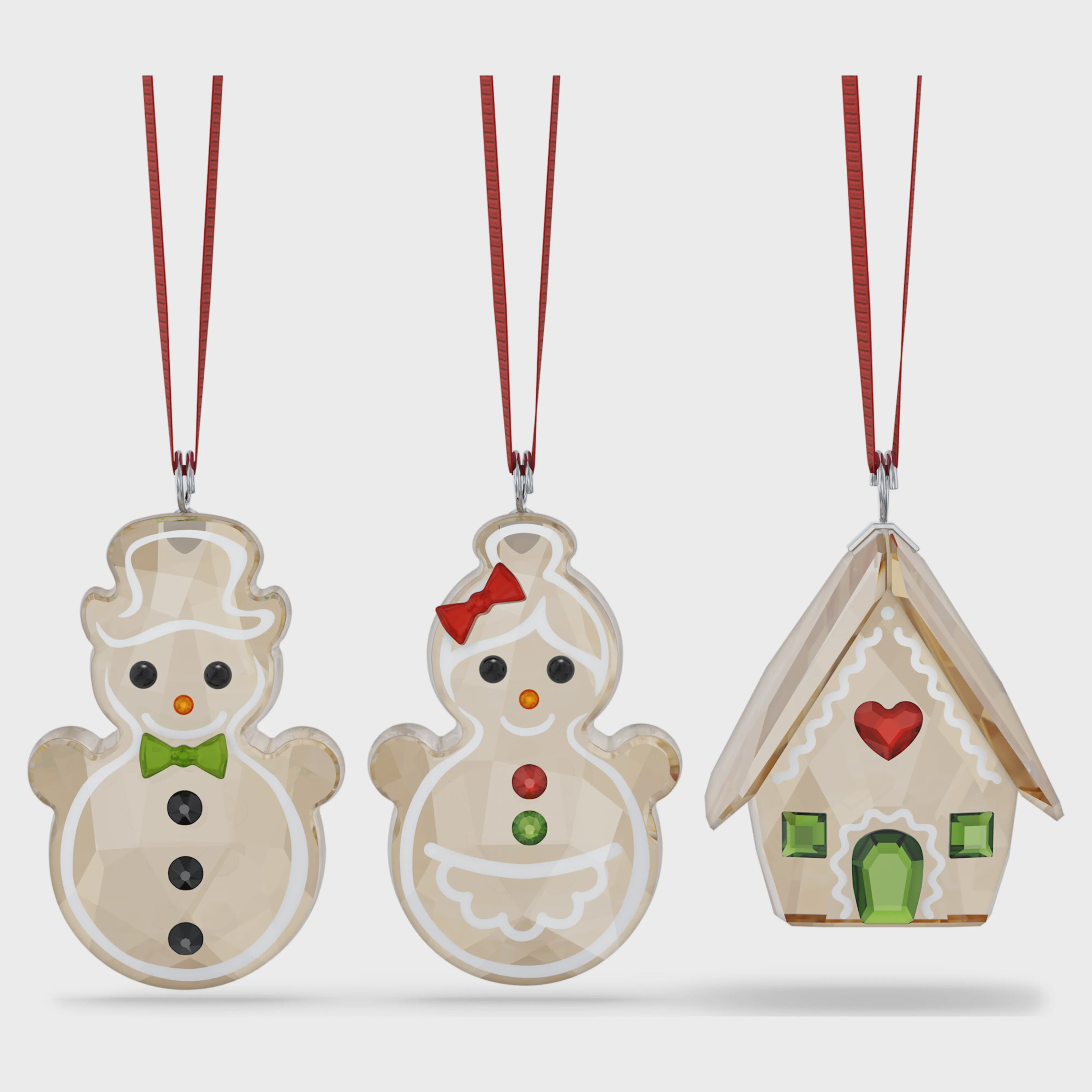 Holiday Cheers Gingerbread Ornament Set 5701511