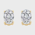 9ct Gold Cubic Zirconia Stud Earrings M3339