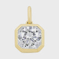 9ct Gold Cubic Zirconia Pendant M3337
