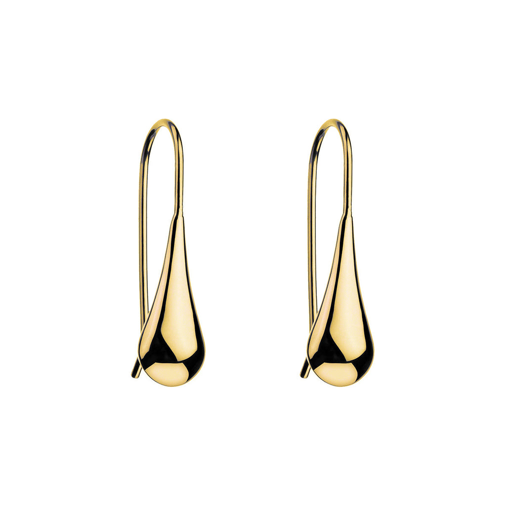 NAJO My Silent Tears Yellow Gold Earring
