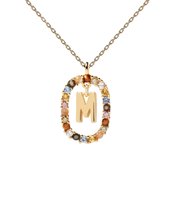 PDPAOLA Letter M Necklace