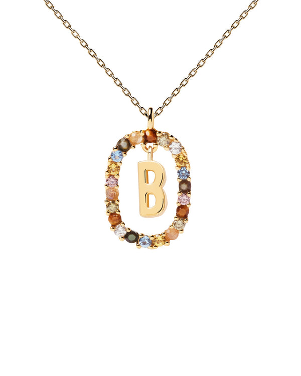 PDPAOLA Letter B Necklace