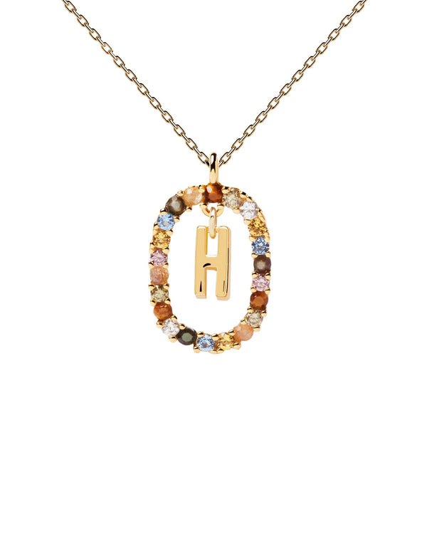 PDPAOLA Letter H Necklace