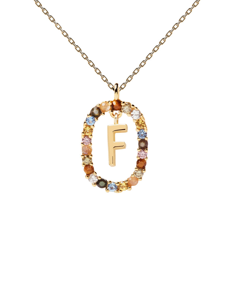 PDPAOLA Letter F Necklace