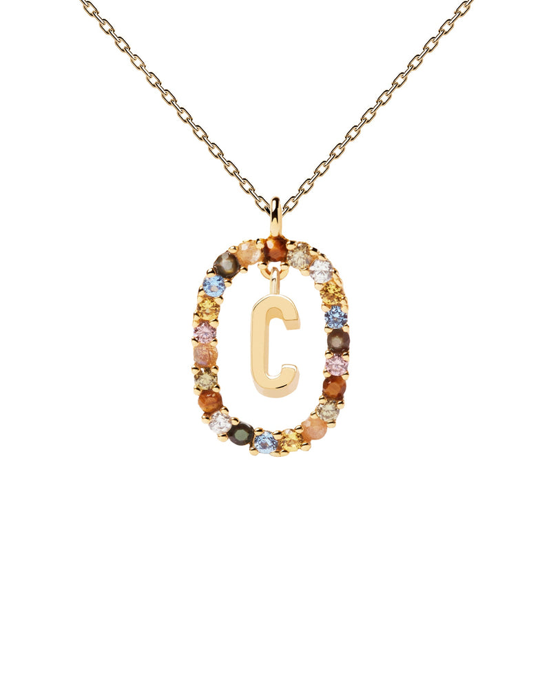 PDPAOLA Letter C Necklace