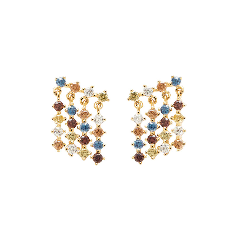 PDPAOLA Willow Gold Earrings