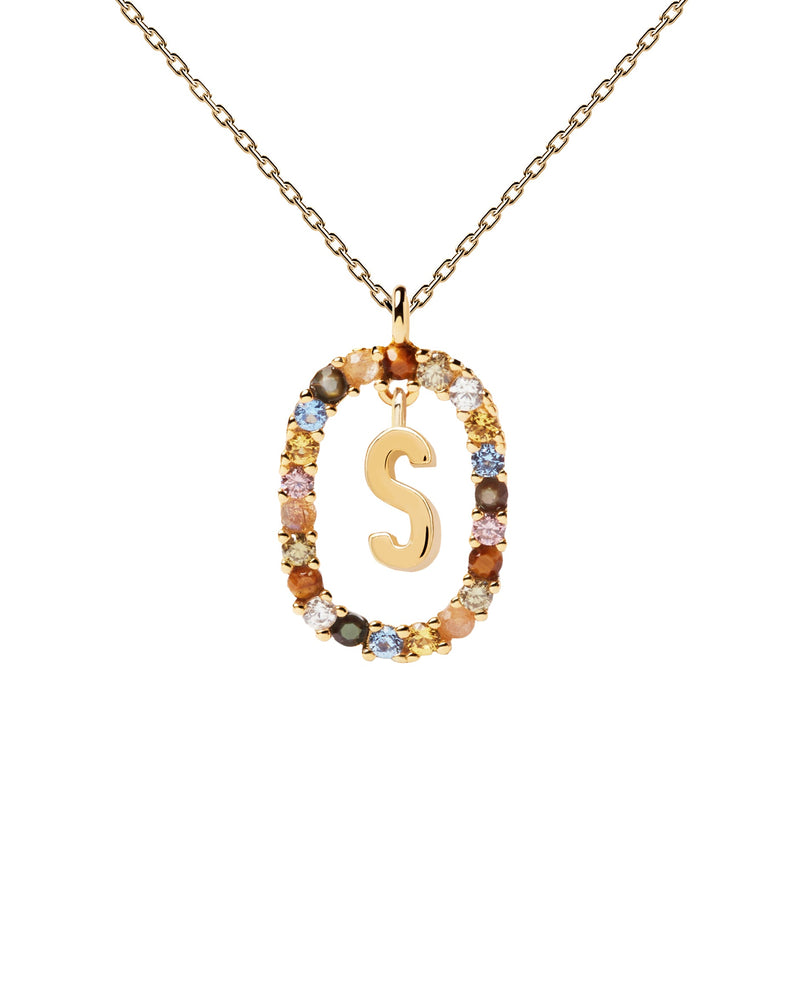 PDPAOLA Letter S Necklace