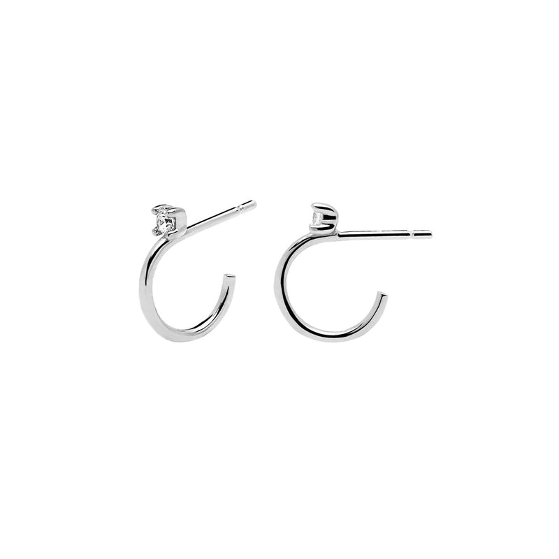 PDPAOLA Kita Silver Earrings