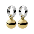 NAJO Shayla Yellow Gold and Silver Earring