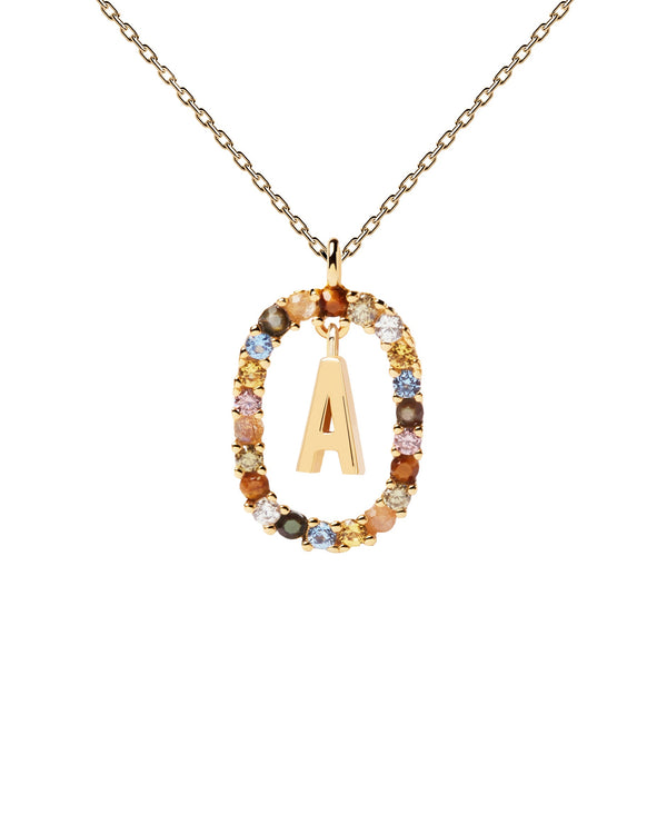 PDPAOLA Letter A Necklace