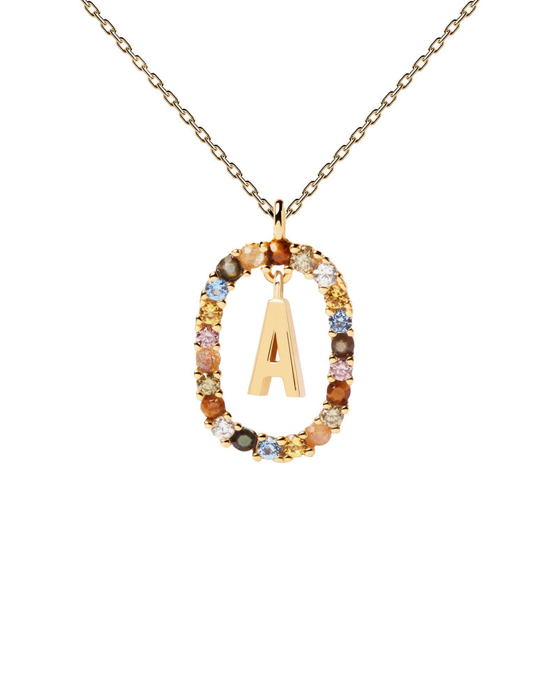 PDPAOLA Letter A Necklace