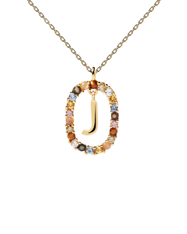 PDPAOLA Letter J Necklace