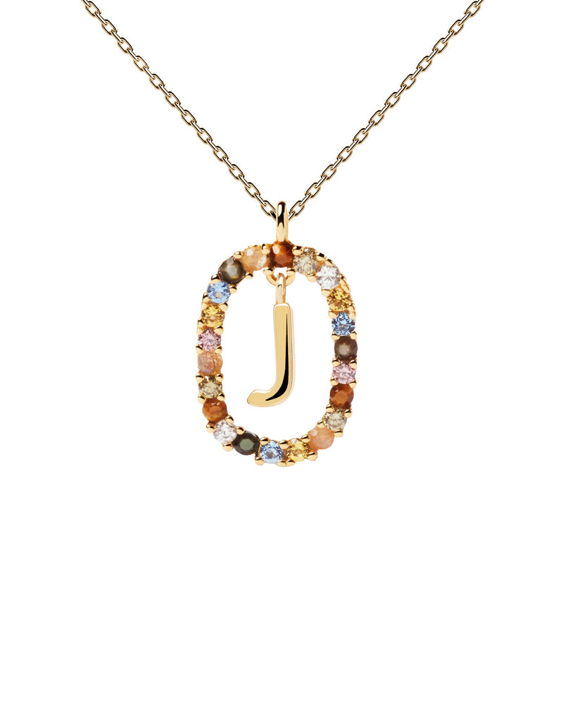 PDPAOLA Letter J Necklace