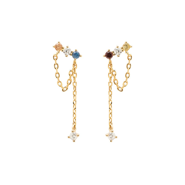 PDPAOLA Mana Gold Earrings