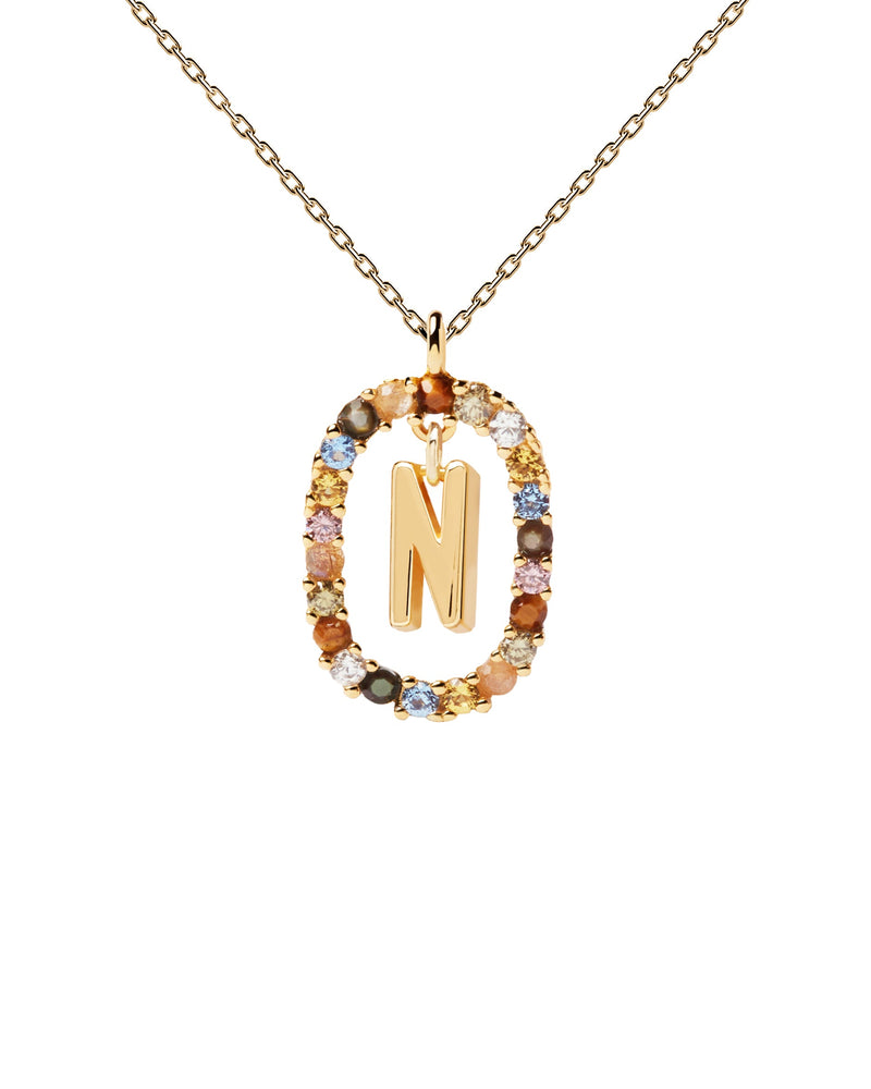 PDPAOLA Letter N Necklace