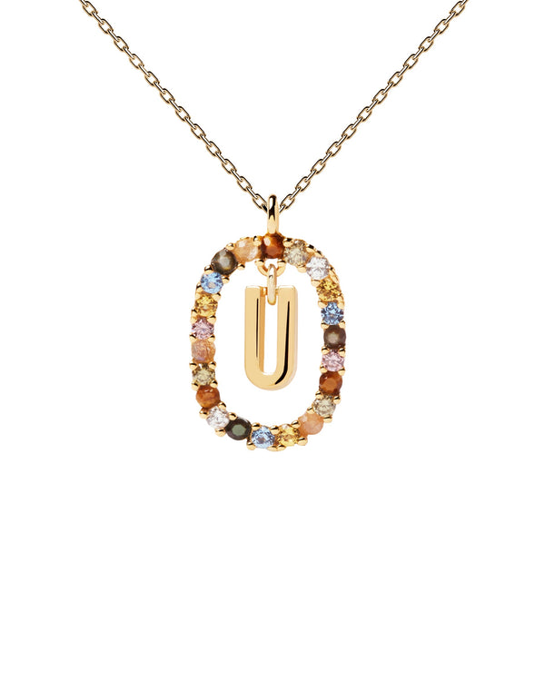 PDPAOLA Letter U Necklace