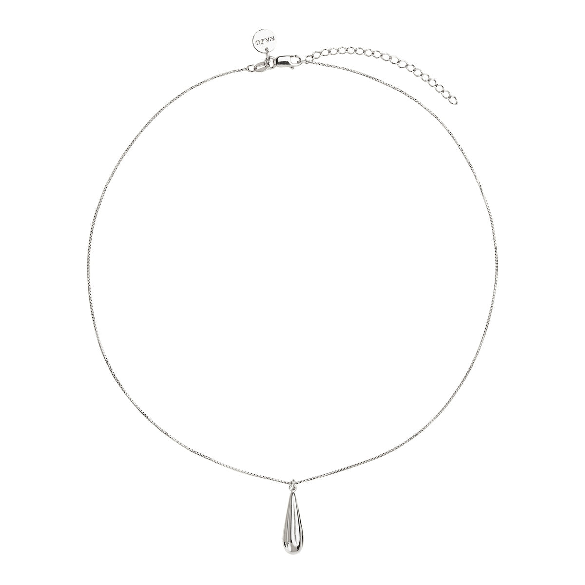 NAJO Raya Silver Small Baton Necklace