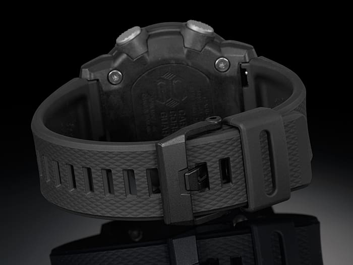 CASIO G SHOCK DUO CARBON CORE GUARD WORLD TIME ALARM GA2000S-1A