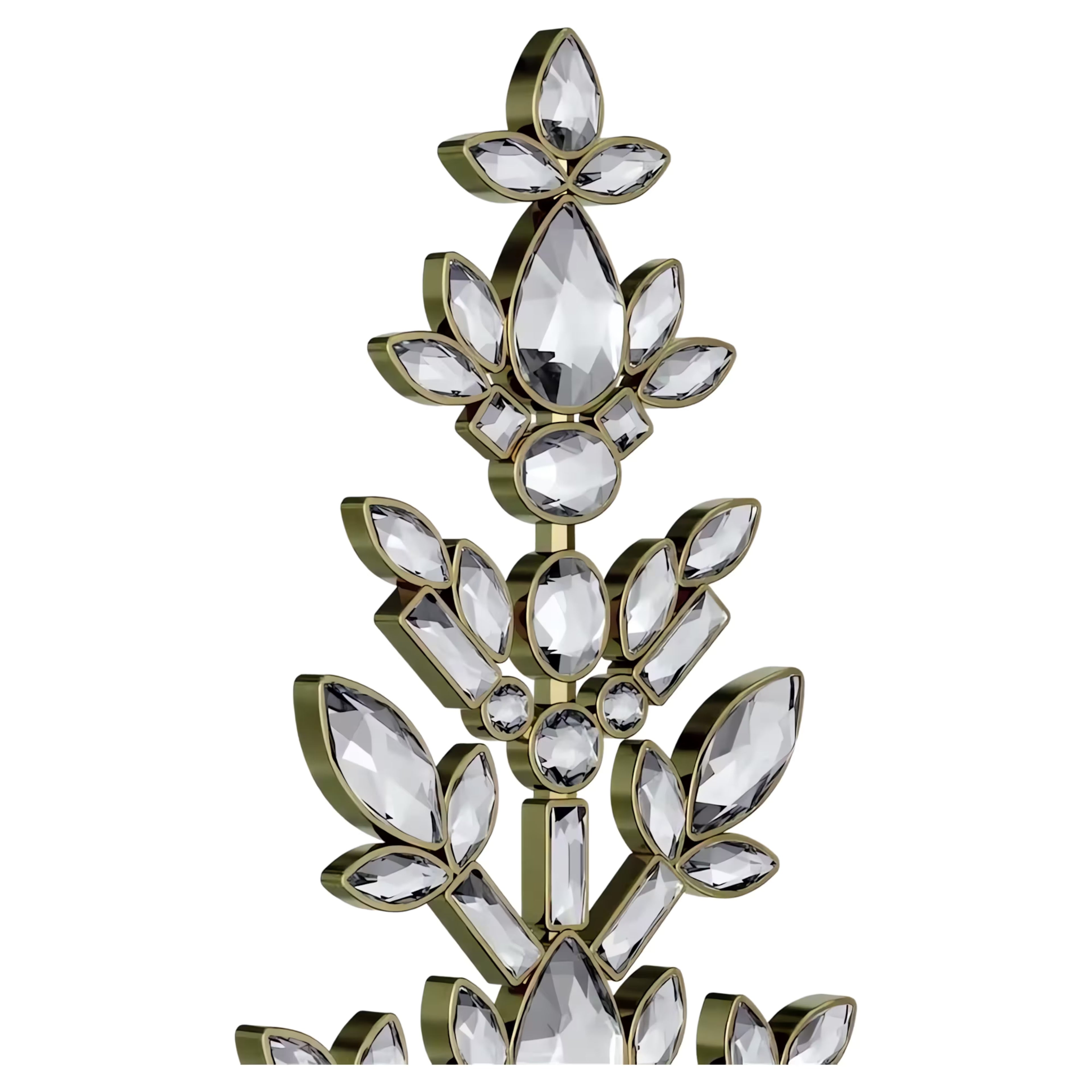 Gema Holiday Tree Crystal Ornament 5742094