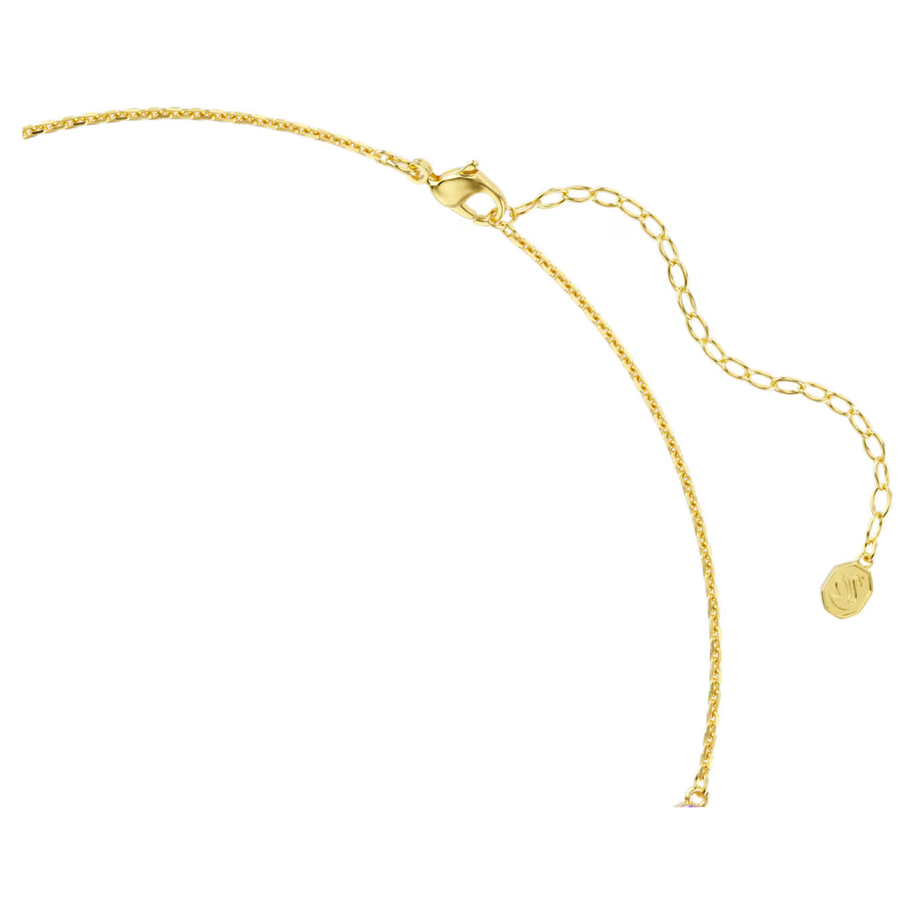 Gema necklace Mixed cuts, Multicoloured, Gold-tone plated 5741584