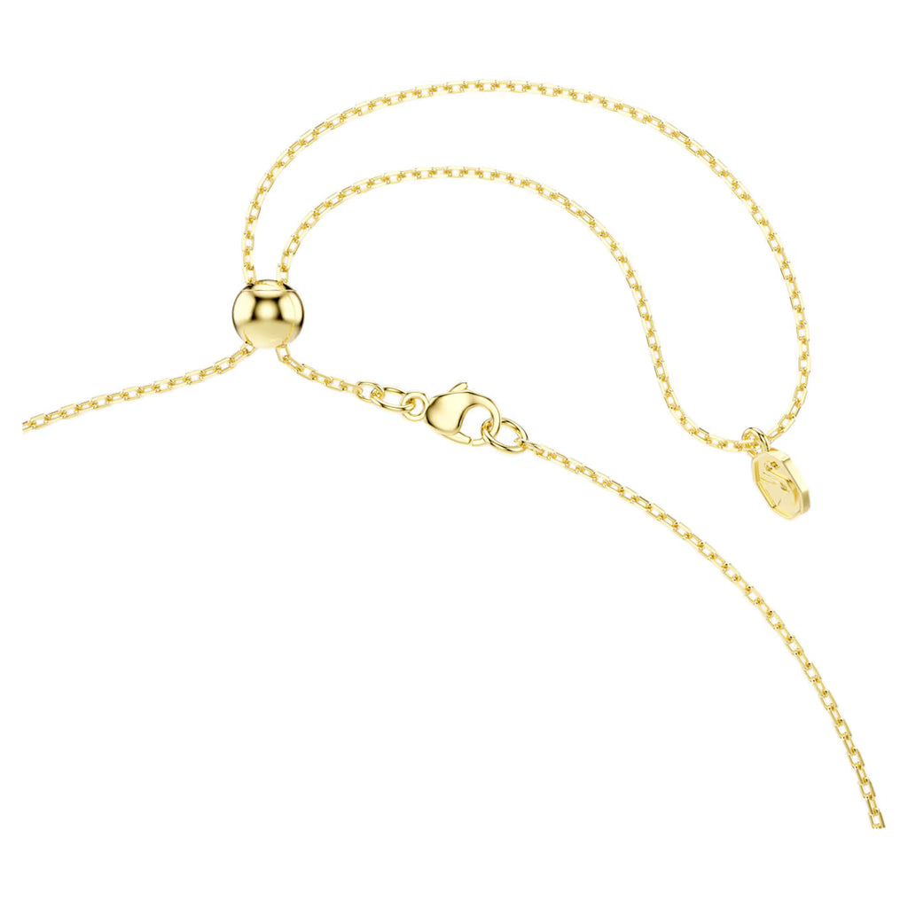 Gema pendant Mixed cuts, Dangling crystals, Multicoloured, Gold-tone plated 5741587