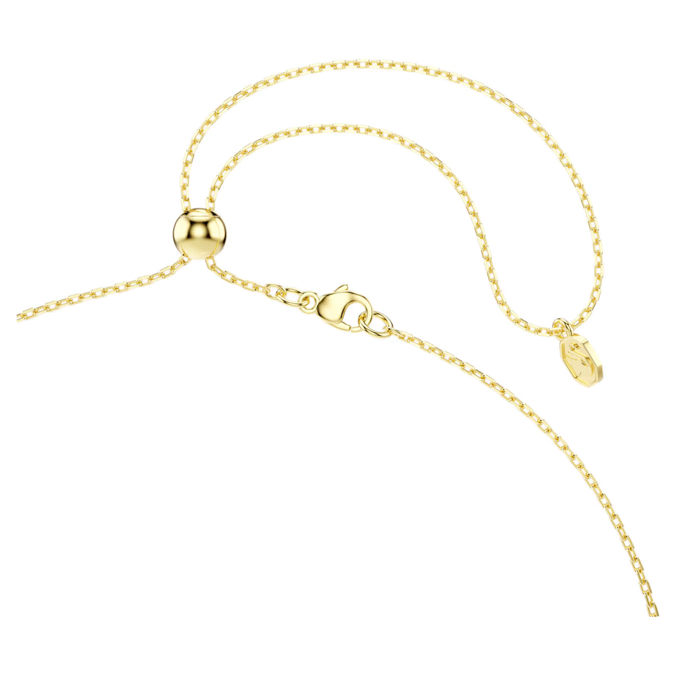 Gema pendant Mixed cuts, Dangling crystals, Multicoloured, Gold-tone plated 5741587