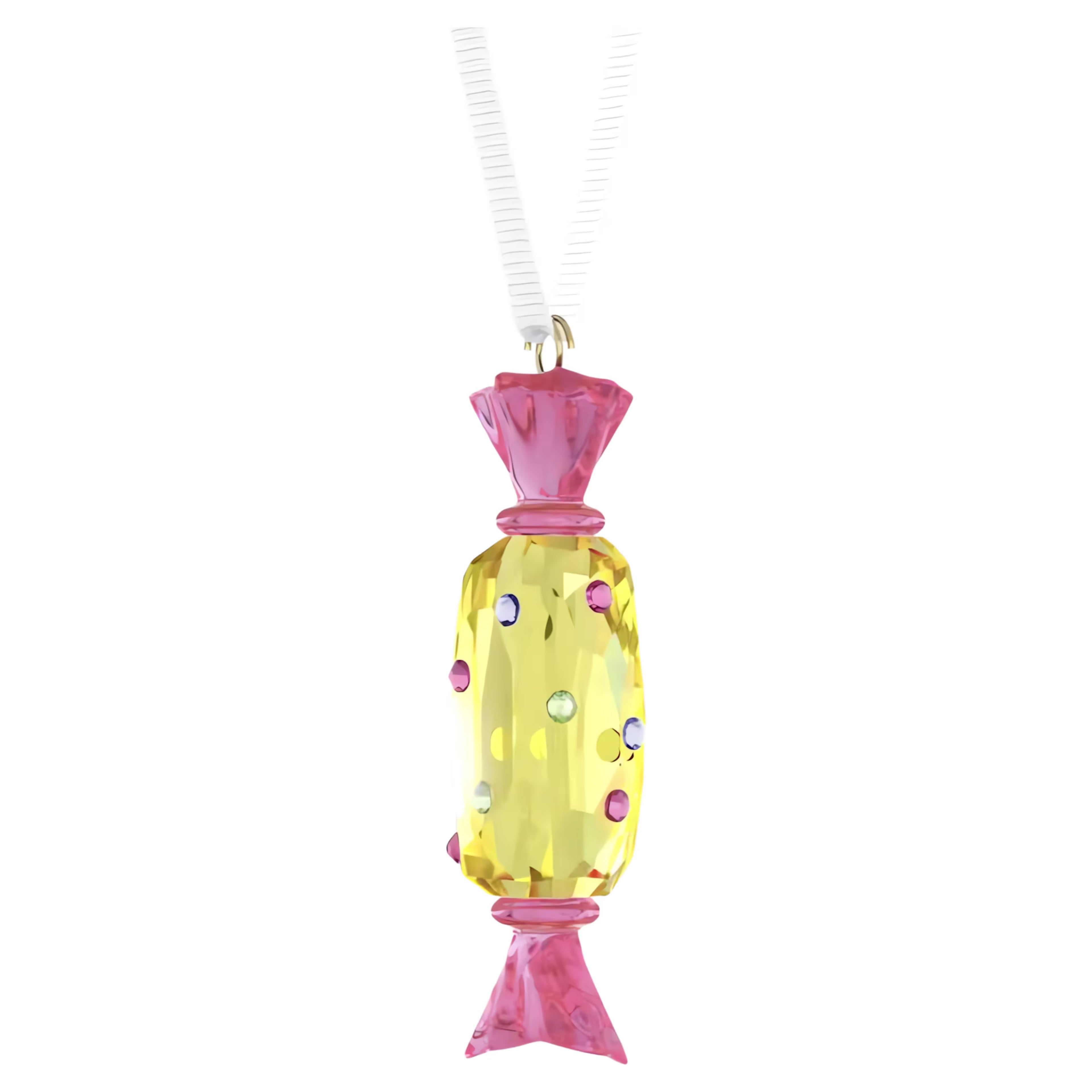 Holiday Cheers Dulcis Candy Ornament Yellow 5742102