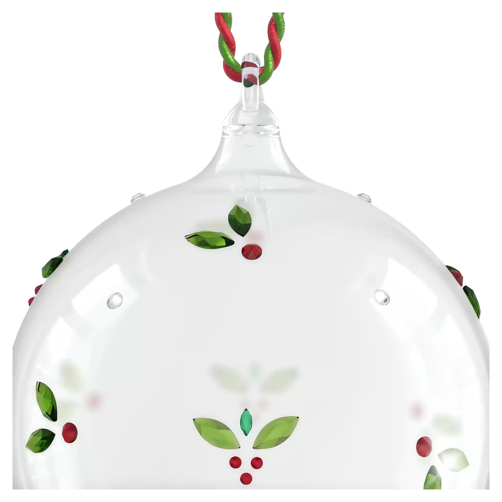 Holiday Cheers Mistletoe Ball Ornament. 5735574