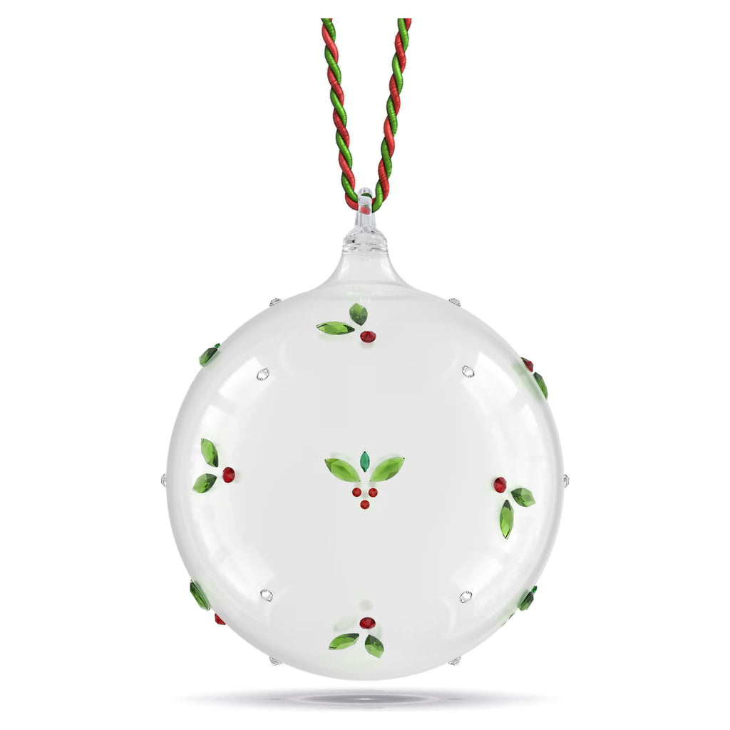 Holiday Cheers Mistletoe Ball Ornament. 5735574