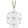 Holiday Cheers Mistletoe Ball Ornament. 5735574