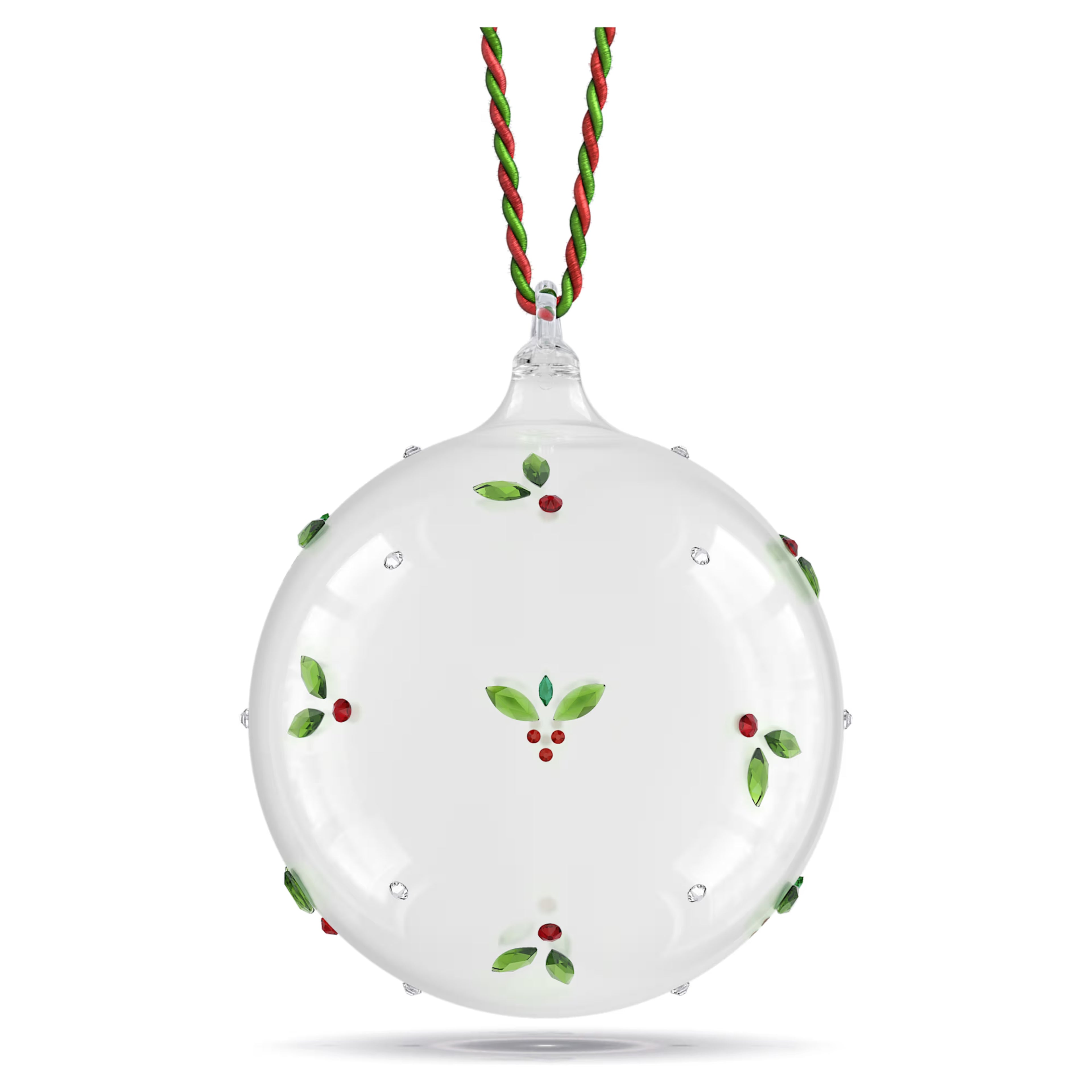 Holiday Cheers Mistletoe Ball Ornament. 5735574