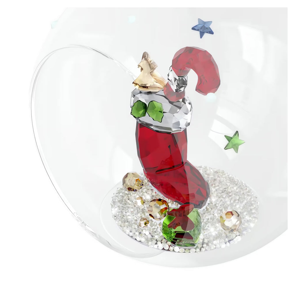 Holiday Cheers Stocking and Candy Ball Ornament Multicolored 5735700