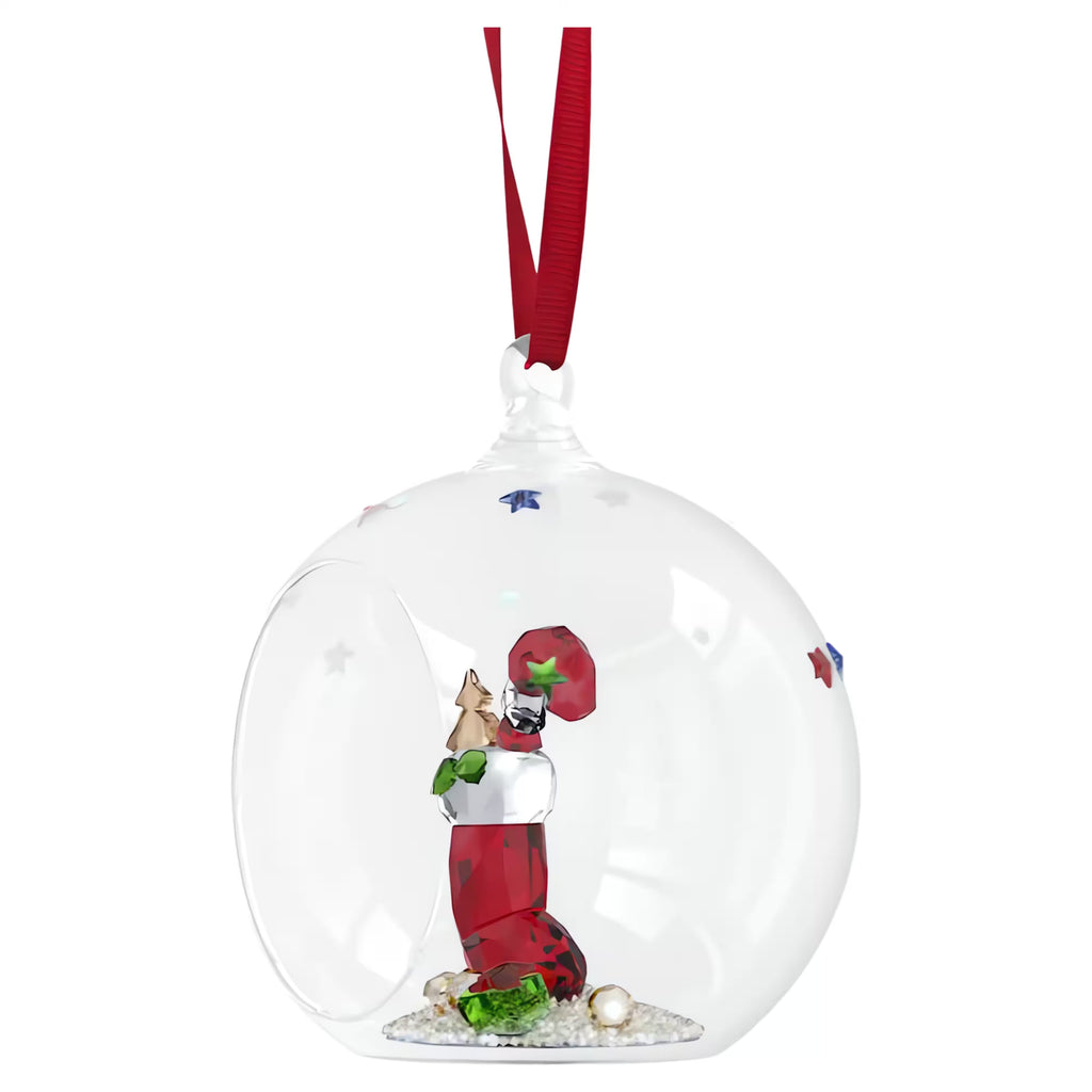 Holiday Cheers Stocking and Candy Ball Ornament Multicolored 5735700