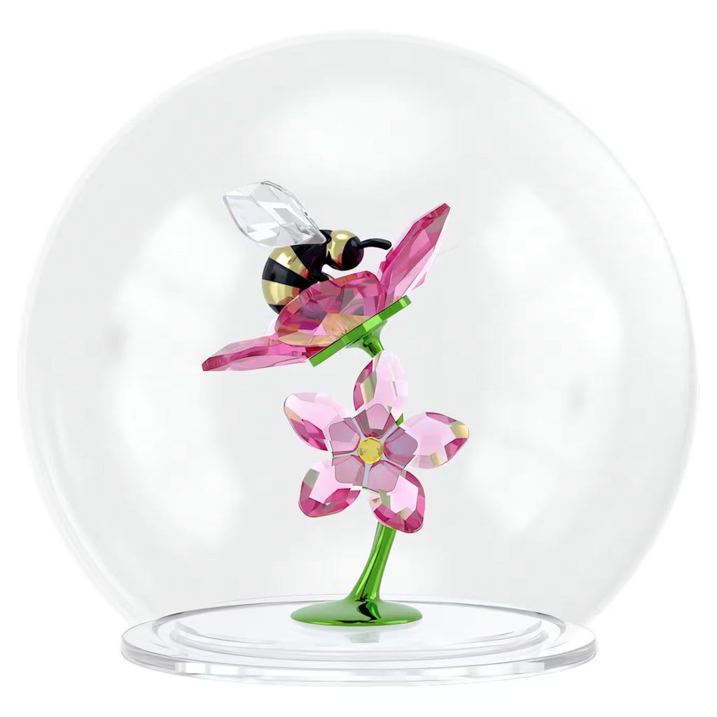 Idyllia Glass Ball Bee and Flowers 5721549