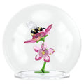 Idyllia Glass Ball Bee and Flowers 5721549