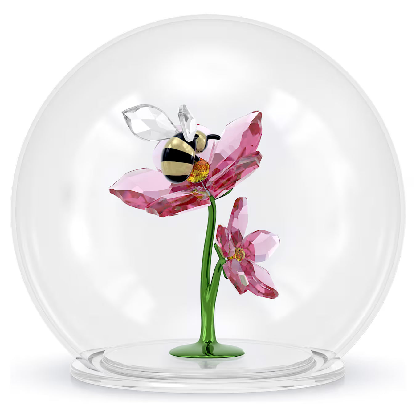 Idyllia Glass Ball Bee and Flowers 5721549